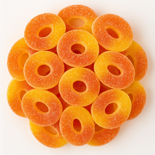 Peach Gummy Rings
